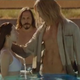 Illustration for article titled Alexander Skarsgard plays a shirtless cult leader in a new, slightly NSFW Cut Copy video